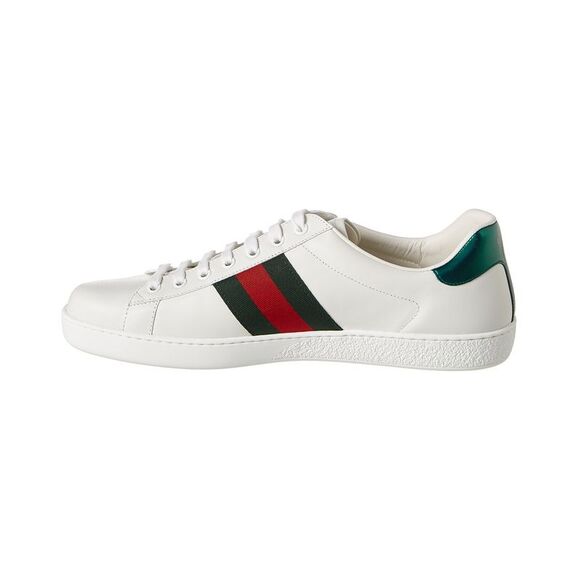 Gucci Band Ace Leather Sneaker - Picture 2 of 5